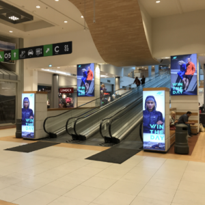 Gaismas kastes no Info centra puses